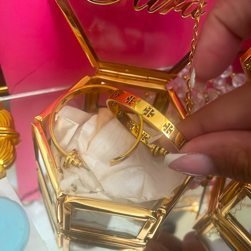 Tory Burch Hoop Earrings